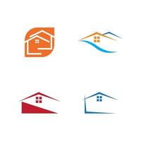 modelo de design de ilustração de ícone de vetor de logotipo para casa