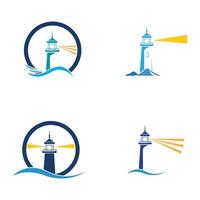 ilustração vetorial ícone farol vetor