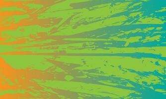 uma colorida abstrato fundo com uma verde, laranja e azul cor esquema vetor
