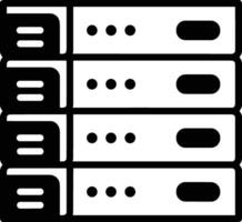 armazenamento dados ícone símbolo imagem para base de dados ilustração vetor