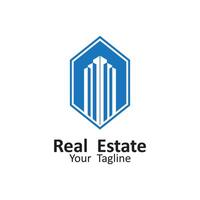 real Estado logotipo. isto logotipo é ideal para real Estado empresa, propriedade desenvolvimento companhia e semelhante. vetor