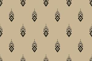 ikat tribal indiano desatado padronizar. étnico asteca tecido tapete mandala enfeite nativo boho divisa têxtil.geométrico africano americano oriental tradicional ilustrações. bordado estilo vetor