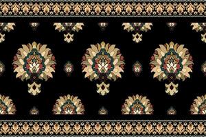 ikat tribal indiano desatado padronizar. étnico asteca tecido tapete mandala enfeite nativo boho divisa têxtil.geométrico africano americano oriental tradicional ilustrações. bordado estilo. vetor