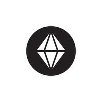 diamante logotipo modelo ícone ilustração Projeto vetor