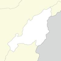 localização mapa do nagalândia é uma Estado do Índia vetor