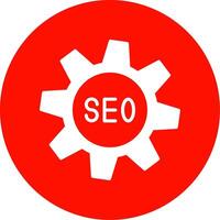 seo multi cor círculo ícone vetor