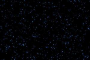 azul brilhando estrelas noite céu universo fundo vetor