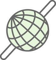 esfera potra ícone Projeto vetor