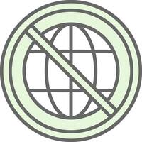 Proibido placa potra ícone Projeto vetor