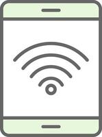 Wi-fi sinal potra ícone Projeto vetor