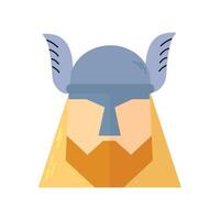 Thor ícone clipart avatar logótipo isolado ilustração vetor