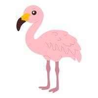 ilustração rabisco flamingo vetor