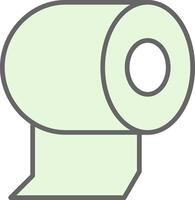 banheiro papel potra ícone Projeto vetor