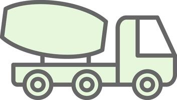 cimento caminhão potra ícone Projeto vetor
