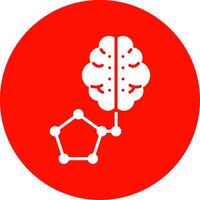 artificial inteligência multi cor círculo ícone vetor