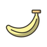 Ícone de banana vector