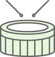 laço tambor potra ícone Projeto vetor