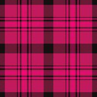 padronizar xadrez tecido do fundo tartan com uma Verifica desatado têxtil textura. vetor