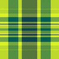 Verifica padronizar do textura xadrez fundo com uma desatado tecido têxtil tartan. vetor