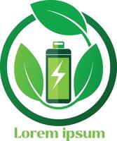 renovável energia Recursos logotipo meio Ambiente amigáveis energia Recursos logotipo eco amigáveis luz logotipo vetor