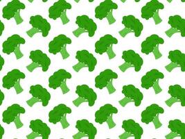 brócolis desatado padronizar. brilhante recorrente vegetal. saudável Comida ilustração vetor