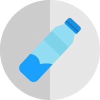 água garrafa plano escala ícone Projeto vetor