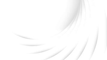 abstrato branco e cinzento cor, moderno Projeto fundo com curva linhas. ilustração. vetor