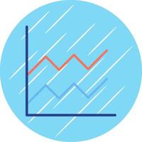 área gráfico plano círculo ícone Projeto vetor