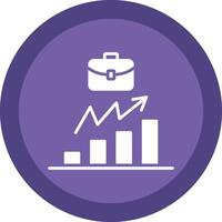 melhoria linha sombra círculo ícone Projeto vetor