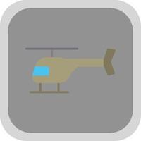 helicóptero plano volta canto ícone Projeto vetor