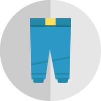 calças plano escala ícone Projeto vetor