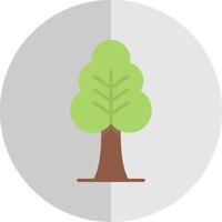árvore plano escala ícone Projeto vetor
