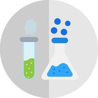 teste tubos plano escala ícone Projeto vetor