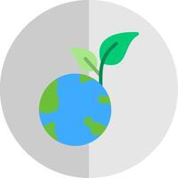 Salve  planeta plano escala ícone Projeto vetor