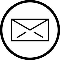 Ícone de e-mail vector