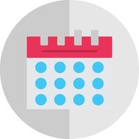 calendário plano escala ícone Projeto vetor