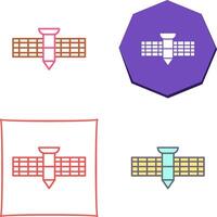 design de ícone de satélite vetor