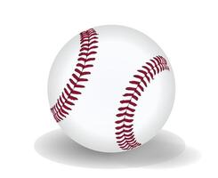 livre beisebol ilustração vermelho e branco ícone Esportes ilustração vetor