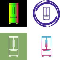 design de ícone de geladeira vetor