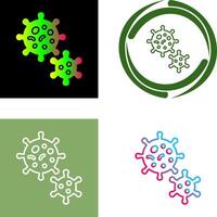 design de ícone de vírus vetor
