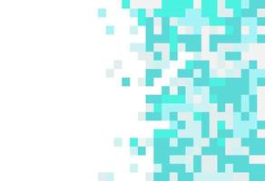 padrão abstrato de pixel de mosaico geométrico. fundo branco azul. desenho vetorial do seu modelo gráfico de banner de cartaz de panfleto vetor