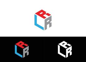 logotipo lrr da letra inicial ou modelo de imagem vetorial de design de ícone vetor