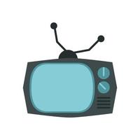 ícone de aparelho de televisão isolado vetor