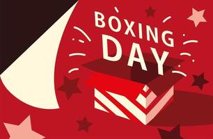 banner do boxing day vetor