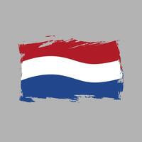 vetor da bandeira da holanda