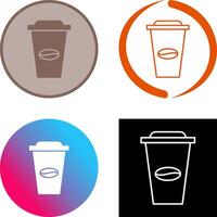design de ícone de xícara de café vetor