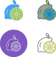 design de ícone de limão vetor
