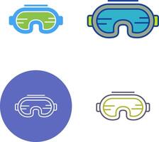 óculos de proteção ícone Projeto vetor