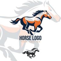 cavalo logotipo ícone modelo ilustração vetor
