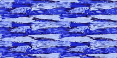 colorida artístico óleo bagunçado dinâmico escova golpes textura desatado padronizar. brilhante azul salpicos do pintura em uma Sombrio fundo. mão retirou. abstrato impressão com horizontal linhas modelado. vetor